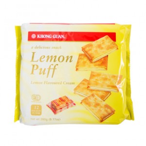 KHONG GUAN LEMON PUFF                                                     PRICE:PLEASE ENQUIRE NOTE: PLEASE NOTE THAT IMAGE SHOWN ARE FOR ILLUSTRATION PURPOSE ONLY. ***PRICES ARE SUBJECT TO CHANGE WITHOUT PRIOR NOTICE***